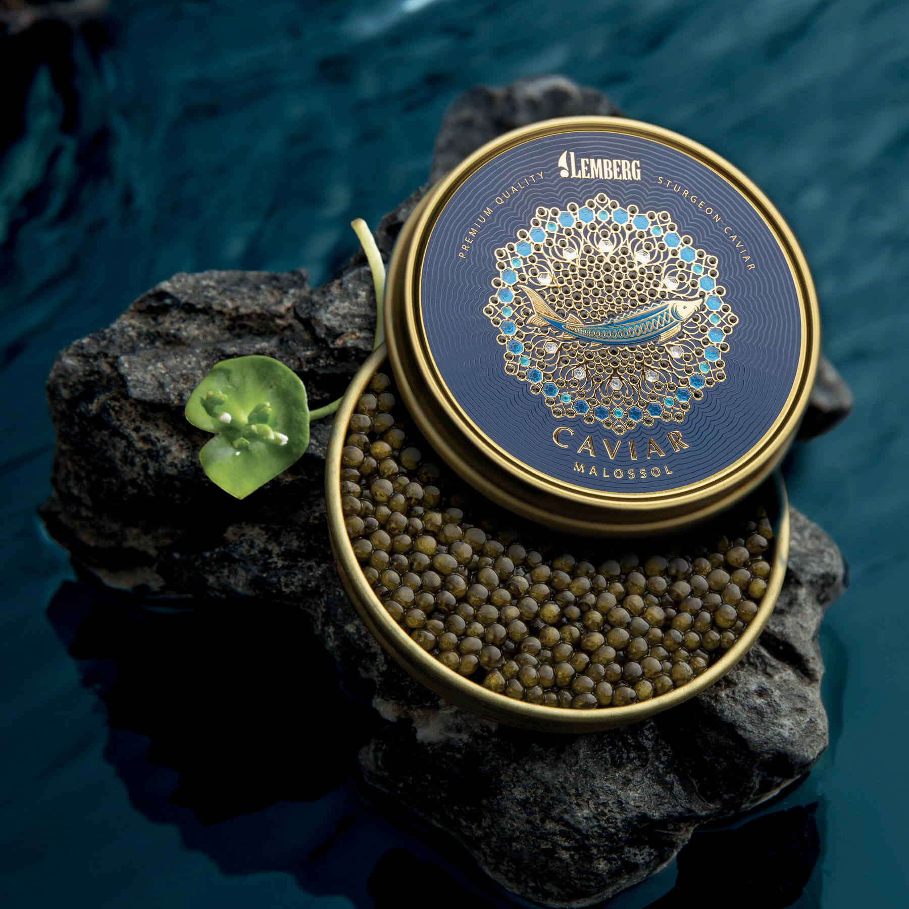 Steurkaviaar AMUR ROYAL, 500g