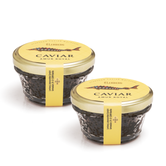 Størkaviar Amur Royal, 2 x 100g