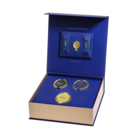 Kaviaar Cadeauverpakking, 3 x 50g