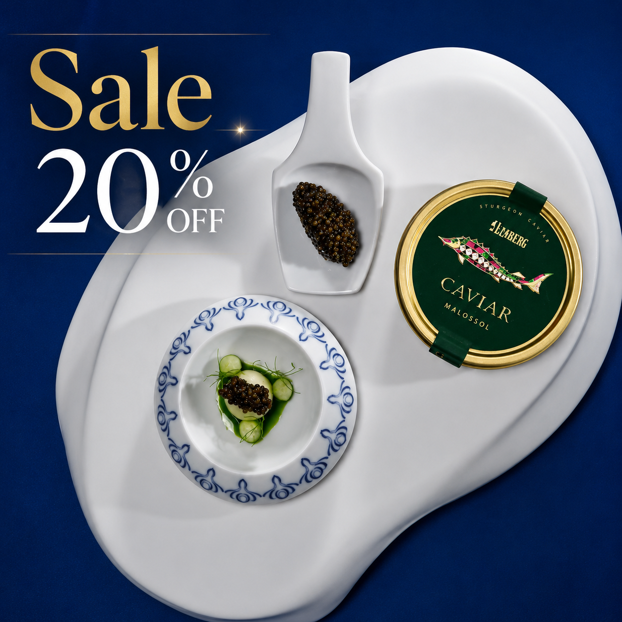 20% off caviar