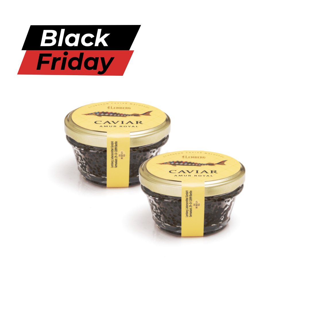 Størkaviar Amur Royal, 2 x 100g