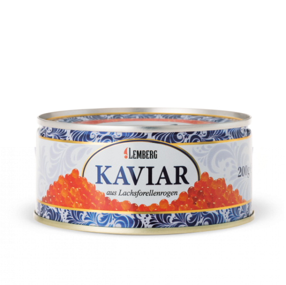 Zalmforelkaviaar, 120g