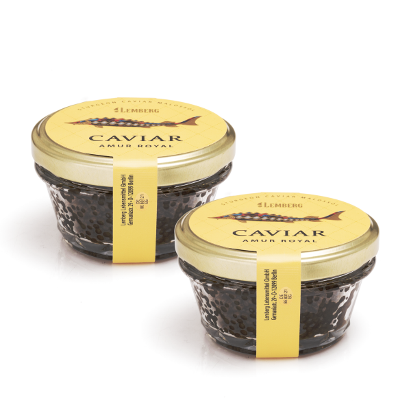 Størkaviar Amur Royal, 2 x 100g