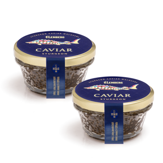 Sibirischer Stör Kaviar, 2 x 100g